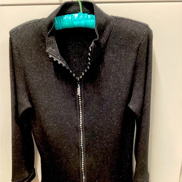 Belldini Sweaters Belldini Womens Long Sleeve Mock Neck Ribbed